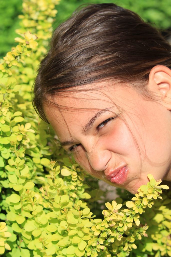 marin lacson bethe22 smelling flowers being quirky